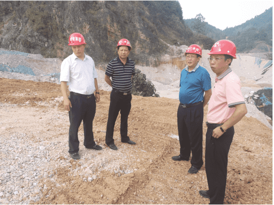 市城投集团公司领导深入工地检查市水投公司在建项目推进情况
