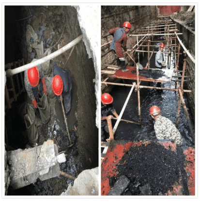 白岩冲及凉水井大沟水体整治工程