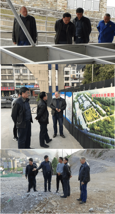 集团公司领导调研水投公司在建工程项目