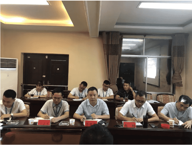 市城投集团能投公司组织召开县县通玉屏至茶店段项目开工准备会