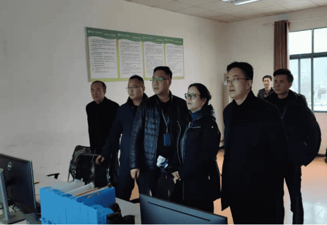 省发改委莅临铜仁城投集团污水综合治理公司开展污水处理成本调研工作