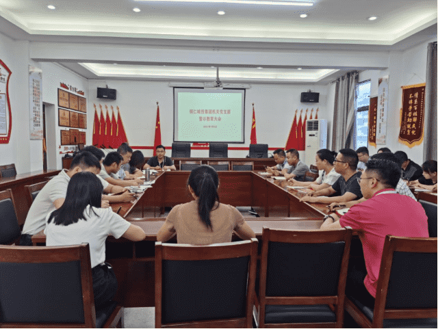 铜仁城投集团机关党支部 组织观看警示教育片《严正家风》