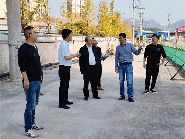 铜仁城交集团开展2022年第三季度建设项目督查检查工作