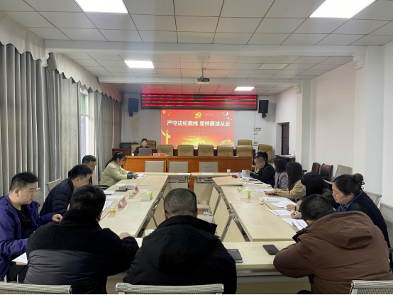 铜仁城交集团能投公司党支部书记上廉政专题党课