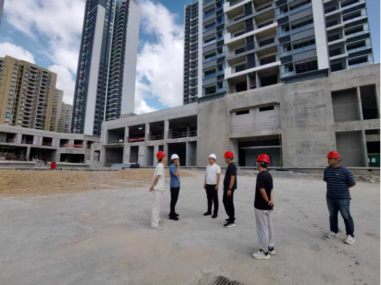 铜仁城交集团九龙地矿公司开展7月在建项目实地检查